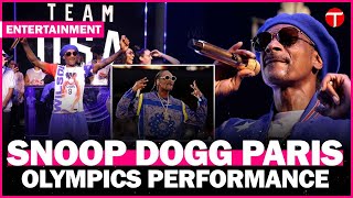 Snoop Dogg shines at 2024 Paris Olympics USA basketball celebration [upl. by Lorin]