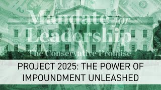 Project 2025 The Power of Impoundment Unleashed  FFRF’s Ask An Atheist [upl. by Llehcim]