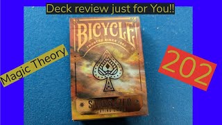 2024 Bicycle STARGAZER 202 playing card deck review video [upl. by Artinak29]