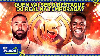 quotO VINI JR COMEÇOU ESSA TEMPORADA CARREGANDO O REAL MADRID NA CHAMPIONS E NO CAMPEONATO ESPANHOLquot [upl. by Riatsila]