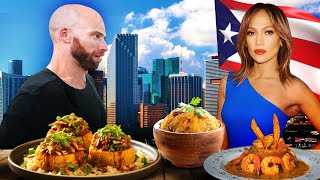 Miamis Best Puerto Rican Food Caribbean Mofongo Battle [upl. by Eenar]