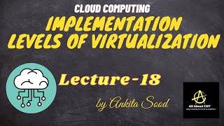 Implementation Levels of Virtualization  Cloud Computing  Lec 18 Ankita Sood [upl. by Noskcire]