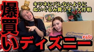 キツネからぬいぐるみ禁止令でてるのにディズニーでまた巨大なやつ爆買いしちゃって絶対怒られそうだけどまだ気づかれてないからキツネの視野にはまだ入ってないという事でよき？ [upl. by Ahsiak]