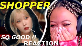 IU  SHOPPER IS SO GOOD   REACTION [upl. by Onitnas]