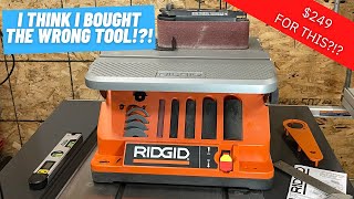 Know Exactly What Your Buying  RIDGID Oscillating Spindle Sander  Full Overview and Review [upl. by Logan364]