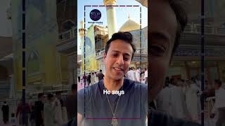 Salim Merchant quoted Muala Ali AS on his trip to Najaf Iraq [upl. by Norit837]