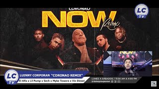 El Alfa quotEl Jefequot x Lil Pump x Sech x Myke Towers x Vin Diesel  CORONAO NOW VÍDEO REACCIÓN [upl. by Om]