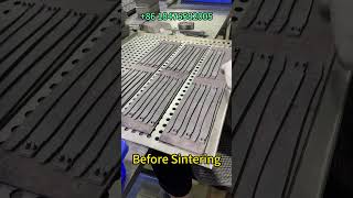 Effects before and after sintering injectionmoldingparts factory mim precise processing [upl. by Ssenav]