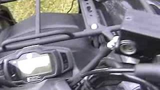 2009 Yamaha Grizzly 700 OverviewWheelies [upl. by Esinev]