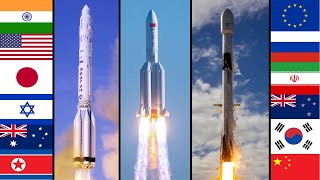 Rocket Launch Countdown Compilation Different Languages [upl. by Bork]