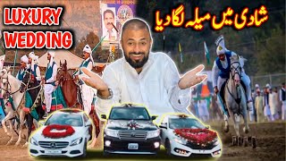 SHADI KI KHUSHI MA MAILA LG GYA LUXXURY WEDDING OF AZAD KASHMIR  SADAQAT VLOG [upl. by Leyameg819]