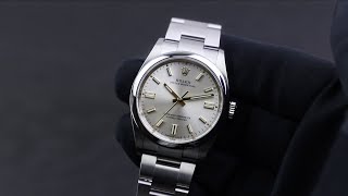 Rolex Oyster Perpetual 36 126000 Silver Dial 2020 Novelty [upl. by Leaj]