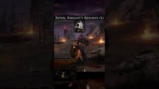 OneShot Build with 2x Royal Knights Resolve  Elden Ring shorts [upl. by Hollingsworth444]