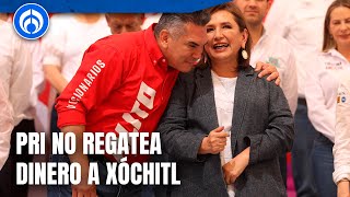 PRI no escatima en recursos para la campaña de Xóchitl asegura ‘Alito’ Moreno [upl. by Reichel]