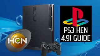 How to JAILBREAK or INSTALL HEN on your PS3 in 491 FIRMWARE 2024 [upl. by Hyacinthe490]