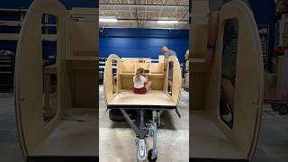 Teardrop trailer kit assembly teardroptrailer camperbuild tinycamper diycamper [upl. by Ezri243]