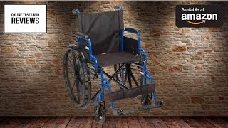 Drive Medical Blue Streak Ultra Lightweight Wheelchair Full Review [upl. by Dnalevelc]