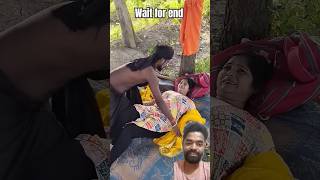 Flood discharge🤣❤️trending funny couple tiktok [upl. by Nodanrb]