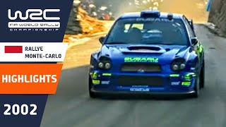 Rallye MonteCarlo 2002 Day 3 WRC Highlights  Review  Results [upl. by Janice942]