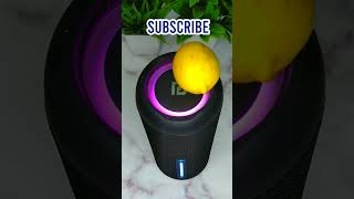 🔊 Extreme bass test with Lemon on speaker  shorts jbl asmr bass [upl. by Harms]