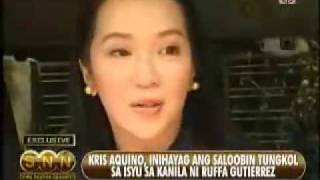 Kris Aquino speaks about her issue with Ruffa G [upl. by Rammus]