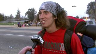 Full Interview With Kai The Homeless Hitchhiker With A Hatchet OFFICIAL VIDEO [upl. by Humberto386]