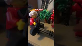 Steve hits the griddy funny lego ninjago minecraft [upl. by Omidyar880]