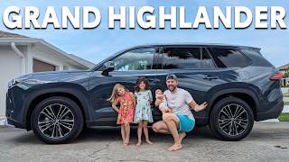 A Family Sized FuelSipping Powerhouse  2024 Toyota Grand Highlander Review [upl. by Mayhs955]