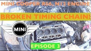 MINI COOPER R56 N12 ENGINE CYLINDER HEAD REBUILT Episode 3 [upl. by Hawley415]