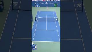 Epic Point Simona Halep vs Daria Snigur  US Open 1st Round 2022 [upl. by Ronna]