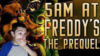 Swaggys Here Reaction to FNAF  COLLAB  5 AM AT FREDDYS THE PREQUEL by Piemations [upl. by Llerrit]