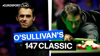 quotJust Magicalquot  Ronnie O’Sullivan hits a sensational 147 at English Open 2018  Eurosport Snooker [upl. by Hessler]