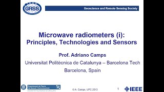 5 Microwave Radiometers Principles Technologies and Sensors [upl. by Cyn]