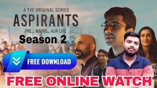 Aspirants S2 Review l Aspirants All Episodes Review l Aspirants S1 l Aspirants S2 l [upl. by Alhan168]