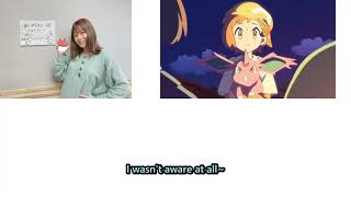 Eng Sub Inori Minase talks about her role in the Pokemon Special quotYume no Tsubomiquot  Melody Flag [upl. by Monte416]