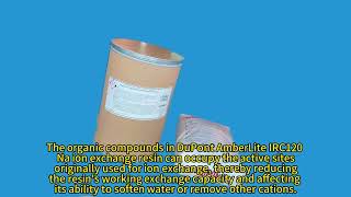 DuPont AmberLite IRC120 Na ion exchange [upl. by Kindig]