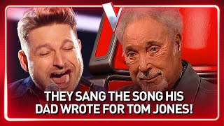 Coach Tom Jones IN TEARS after seeing Lonnie Donegans son on The Voice  Journey 189 [upl. by Rebekkah]