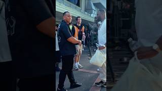 Headie arrives on set Day 2 rap onefour gangties [upl. by Ytok954]