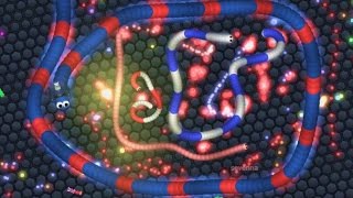 NEW SLITHERIO SKIN Slitherio COP  POLICE Gameplay New Hack Slitherio Mod Skin Police Officer [upl. by Nahsez]