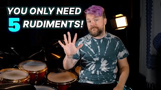 You Dont Need To Practice ALL The Rudiments  DRUM LESSON  That Swedish Drummer [upl. by Enrol]