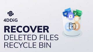 2023 HOW TO RECOVER DELETED FILES FROM RECYCLE BIN  3 METHODS [upl. by Suhcnip]