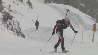 Dogtooth Dash Ski Mountaineering Race  Golden British Columbia [upl. by Issor]