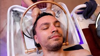 ASMR Professional head SPA  Head neck and face massage [upl. by Annayrb]