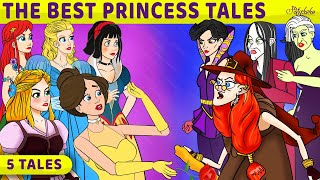 The Best Princess Tales  5 Tales  Cinderella Snow White Rapunzel  Bedtime Stories  Fairy Tales [upl. by Proulx925]