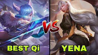 Qi vs Yena  Kèo Đấu Kinh Điển Giữa Qi Và Yena  Liên Quân Mobile [upl. by Estes]