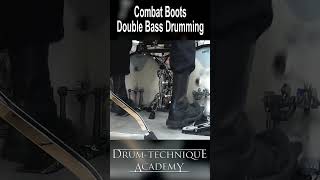 Combat Boots  Double Bass Drumming shorts [upl. by Brigette49]