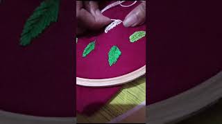 Hand embroidery10basic filling stitchesleavespart2 [upl. by Wanda]