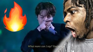 BTS OUTRO TEAR Live Performance  Eng Sub Reaction [upl. by Bray808]