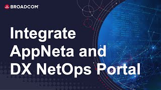 Integrate AppNeta with DX NetOps Portal [upl. by Nyleuqaj]