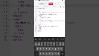 Learn html css how to shift div in center html webdevelopment webdesign shorts ytshorts [upl. by Nessim418]